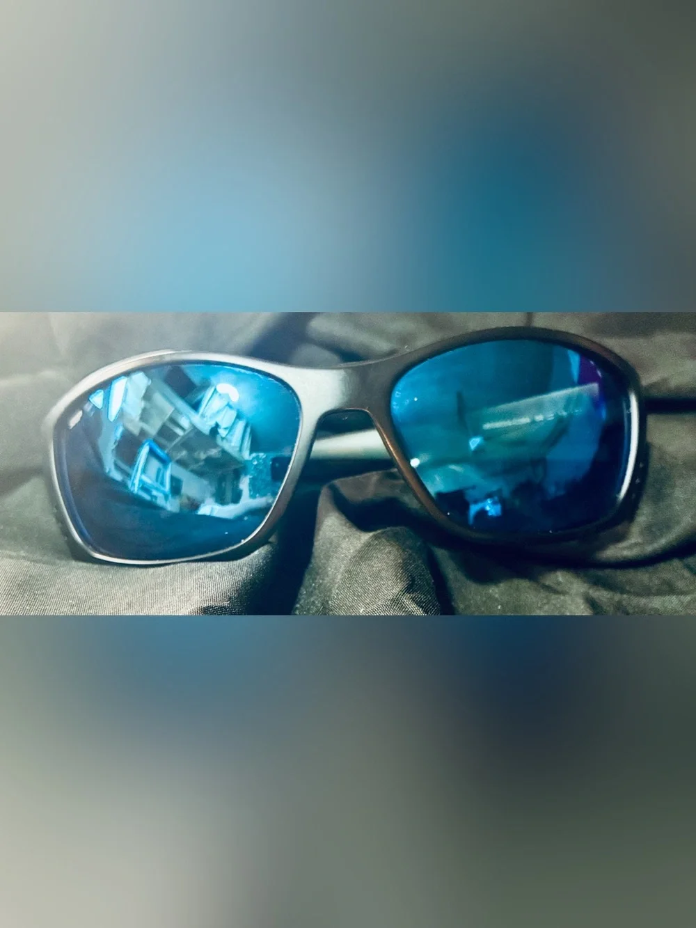 Costa Del Mar Fisch Sunglasses 580P Polarized Black New Wrap XL